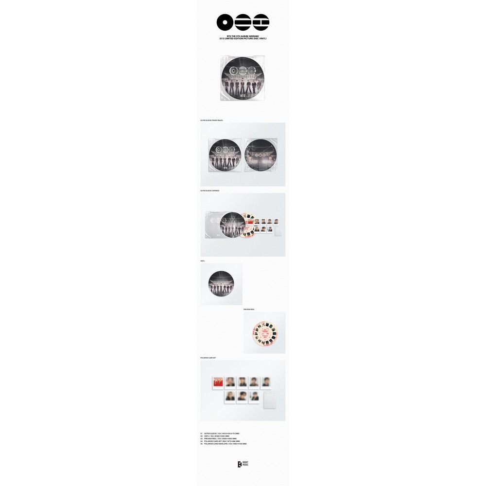 In stock] BTS The 5th Album ARIRANG 613 Limited Edition Picture