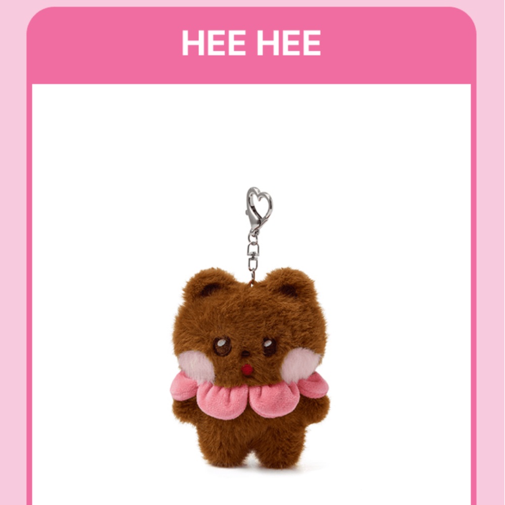ILLIT Plush Keyring Version Select Official Kpop Goods